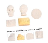 FUNNETOYU 1 Box Archaeological Digging Pirate Style Excavation Kit for Educational Plaything Enhances Imagination and Motor Skills Safe Material