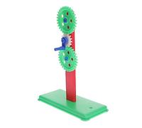 FUNNETOYU 1 Set Gear Apparatus Experimental Equipment Teaching Instrument for Physics Experiments Safe Environmental Material Develops Skills Visually Demonstrates Gear Random Color
