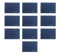 FUNNETOYU 10 Sheets Navy Blue Midweight Double-Sided Cardstock Book Binding Covers, 200gsm Thick Paper for Traditional Stitching, A4 Size Book Binding Materials Kit for Office and Craft Use