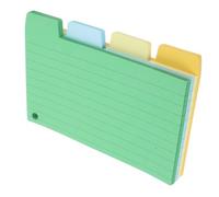 FUNNETOYU 100 Sheets Portable Memo Pads with Lined Paper Convenient Small Notepads for Office School Work Planning and Organization Practical Index Memo Pads for Daily Notes and Scheduling
