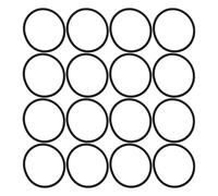 FUNNETOYU 1000pcs Black Silicone Cable Ties Cord Organizer Bands 15x5x1mm Reusable Elastic Wire Wraps for Electrical Cords Headsets and Home Office Management