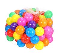 FUNNETOYU 100pcs Colorful Ocean Balls Play Balls for Party Props Pool with Random Colors Non Deformable Reusable for Indoor Outdoor Fun Random Color