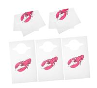 FUNNETOYU 100pcs Disposable Adult Bibs for Eating Lobster and Seafood Lightweight Breathable Aprons for Dining Protection for Barbecue Food Service Cooking and Food Processing