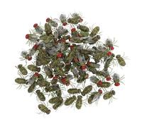 FUNNETOYU 100pcs Halloween Fake Flies Bug Realistic Small Plastic Insects for Prank Props Lightweight Simulation Bugs for April Fool's Day Party Decorations