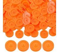 FUNNETOYU 100Pcs Plastic Pulley Wheel and Mini Gear Set for DIY Rc Cars and Airplanes, Small Multipurpose Craft Wheels Kit for Remote Control Vehicle Parts