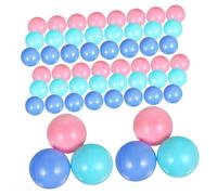 FUNNETOYU 100Pcs Round Ball Pit Balls PE Ocean for Playhouses Pools and Party Games Use Educational Swimming Replacement