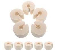 FUNNETOYU 10pcs Door Stop Pinch Guards Soft Anti-Collision Cushions for Pet Safety Prevent Finger Injuries Door Slam Stoppers for Home and Car Use