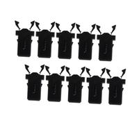 FUNNETOYU 10pcs Garbage Can Lock Replacement Buckles Trashcan Push Buttons Plastic Press Latches for Kitchen Waste Bin Parts