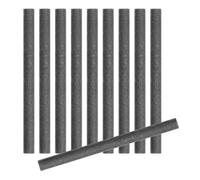 FUNNETOYU 10pcs Graphite Electrode Rods with High Conductivity and Safe Performance, for Physics Experiments and Electrical Studies in Laboratories