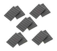 FUNNETOYU 10pcs Mini Bricks Realistic Micro Landscape Decor for DIY Sand Table Architecture Portable Lightweight Miniature Models for Crafting and Building Small House Accessories