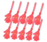 FUNNETOYU 10pcs Plastic Hand Clappers with Five- Lightweight Noisemakers for Cheer Props Portable Party Accessories for Sports Events and Entertainment