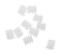 FUNNETOYU 10pcs Plastic Worm Reduction Gears for DIY Robotic Motor Projects Rc Car Shaft Mechanical Gears Replacement Plastic Worm for Rc Robot and Motor