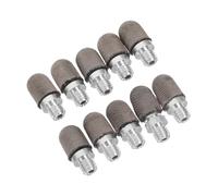 FUNNETOYU 10pcs Replacement Stylus Tips Soft Fiber Conductive Capacitive Pen Nibs for Touchscreen Devices Compatible with Smartphones Tablets for Precise Writing Drawing