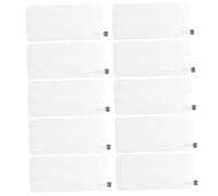 FUNNETOYU 10PCS Screen Protector Tempered Glass Explosion Smudge Resistant Full Coverage Mobile Phone Protective Film Sensitive Touch Durable Fit