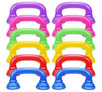 FUNNETOYU 12 Pcs Whisper Phones Speech Therapy with Abs Plastic, Colorful Phone Set for Classroom Reading and Play Pretend Communication