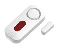 FUNNETOYU 125db Door and Entry Security Alarm with Magnetic Sensor, Home Burglar Protection for Safety, Wireless Door Sensor Alarm for Doors and Entry Points Random Color