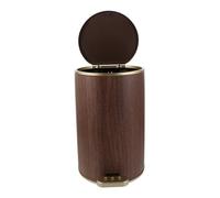 FUNNETOYU 12l Plastic Step Pedal Trash Can with Lid, Hands-free Bathroom Garbage Bin for Home and Bedroom Use, Large Capacity Covered Waste Container with Foot-operated Lid