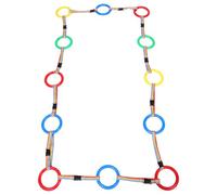 FUNNETOYU 12pcs Daycare Walking Rope for Toddlers Safety Harness Leash Quick Release Buckle Preschool Outdoor Group Lost Link for Teachers