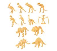 FUNNETOYU 12Pcs Dinosaur Skeleton Models Educational Imitation for Dig and Assemble Miniature Dinosaur Playthings for Science Enthusiasts