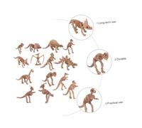 FUNNETOYU 12pcs Dinosaur Skeleton Models Educational Plastic for Lifelike Simulation Dinosaur Bones Safe Environmental Material Birthday Party Favors and Cake Decorations