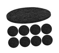 FUNNETOYU 12Pcs Felt Pot and Pan Protectors Pads Soft Plate Dividers for Stacking and Storage Scratch Resistant Kitchenware Separators Pads for Porcelain Cookware
