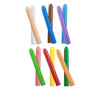 FUNNETOYU 12pcs Washable Water Soluble Chalks Dust Chalks for Blackboard Classroom for Projects and Fun Activities