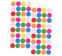 FUNNETOYU 150pcs Colorful Wooden Rounds for Kids Learning Toys Math Counters Educational Activities Montessori Teaching for Children Craft Projects
