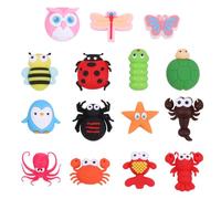 FUNNETOYU 15Pcs Cartoon Data Cable Protector Anti-break Wire Sleeve Cable Saver for Charging and Data Lines Easy to Install Reusable