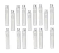 FUNNETOYU 15pcs Transparent Plastic Chalk Holders Portable Dust Covers for School Office Use Water-soluble Chalk Cases with Smooth Texture to Prevent Breakage and Keep Hands Clean