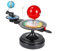 FUNNETOYU 1pc Orbital Model Astronomy Demo Tool for Educational Science Geography Kit Rotating Planetarium Model with Illuminated Sun for Solar System Exploration