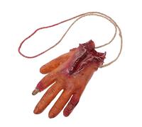 FUNNETOYU 1pc Realistic Halloween Fake Broken Hand Prop Scary Decoration for Parties Haunted Houses and Cosplay Terrifying Life-like Design for Fun and Fright