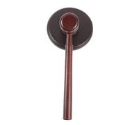 FUNNETOYU 1Set Multifunctional Wooden Judge Hammer Gavel for Auction Lawyer and Use Lightweight Design for Parties