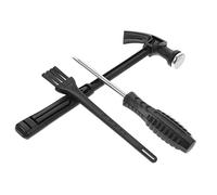 FUNNETOYU 2 Sets Archaeology Dig Tool Set of Hammer Brush Kit for Pretend Play Educational Geology Paleontology for Creative Exploration and Learning