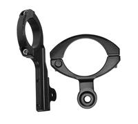 FUNNETOYU 2 Sets Dual Clip Bicycle Phone Holder for Navigation and Filming Stable Metal O Mount for Motorcycles Scooters Atvs Mobile Stand Compatible with Various Models
