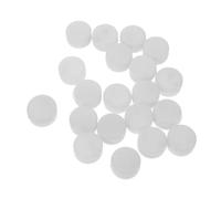 FUNNETOYU 20 Pcs Baby Safe Rattle Inserts for Soft Sensory Toys 2.0cm Flat Noise Maker Replacement Parts for Shaking Bell Rings and Plush Rattles