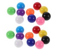 FUNNETOYU 200PCS Chinese Checkers Replacement Marbles Balls Plastic Game Accessories for Family Fun Educational Counting Sorting Math Learning Beads