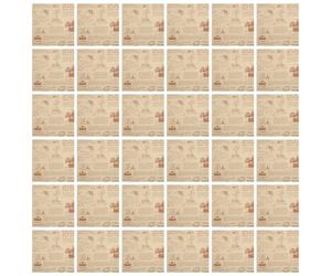 FUNNETOYU 200pcs Heat Resistant Nonstick Parchment Paper Roll 20cm X 200 Sheets Kitchen Baking Paper English Newspaper Style for Oven Greaseproof Cooking and Pastry Use