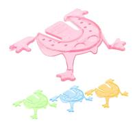 FUNNETOYU 200Pcs Mini Jumping Frogs Educational Playthings Random Color Bouncing for Birthday Parties Early Education and Fun Childhood Activities Random Color