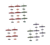 FUNNETOYU 20Pcs Foam Airplane Model for Assembled Glider Educational Flying Plane for Boys and Safe Environmental Material Enhance Hands Skills and Imagination Random Color
