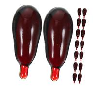 FUNNETOYU 20pcs Realistic Fake Blood Capsules for Halloween Cosplay and Party Trick Supplies Easy to Use Mouth Prank Blood Pills for Themed Events and Movie Effects