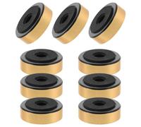 FUNNETOYU 20pcs Speaker Feet Isolation Pads Vibration Vibration Feet for Subwoofer Bookshelf Loudspeaker Shock Absorber Pad Non-slip Use High Fidelity Audio Equipment