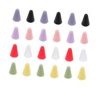 FUNNETOYU 24 Pcs Silicone Pen Nibs Caps for Pencil Scratch-resistant Stylus Covers Super Silent Noise Reduction Easy Install Soft Pencil Tips for Tablet Stylus Accessories
