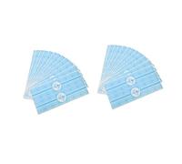 FUNNETOYU 24Pcs Gender Reveal Water Bottle Labels Shower Favors Footprint Themed Wrappers Safe Paper Stickers for Bottle Party Supplies Gift