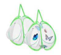 FUNNETOYU 2pcs Butterfly Enclosure Large Capacity Butterfly Cage Net Lightweight Outdoor Use