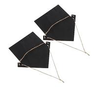 FUNNETOYU 2pcs Decorative Chalkboard Sign Erasable Message Board Home Decor for Events Crafting Daily Use for Weddings and Birthdays