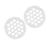 FUNNETOYU 2pcs Dumpling Maker Mold for Home Kitchen Reusable Eco Friendly Pastry Tool Easy to Use and Clean Saving Dough Press for Chinese Dumplings and Ravioli