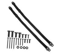 FUNNETOYU 2Pcs Heavy Duty Adjustable Tv Safety Straps for Protection Anti-tip Furniture Anchors for Tvs Bookshelves Dressers and Cabinets Secure Wall Mounts for Home Safety