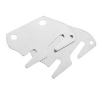 FUNNETOYU 2pcs Heavy Duty Bed Rail Hook Brackets Rust-Resistant Bed Frame Connectors Easy Installation Replacement Hardware and Repair