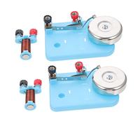 FUNNETOYU 2pcs Laboratory Electric Bell Physics Teaching Device for Circuit Experiments Electromagnet Equipment for School Science Electrical Learning