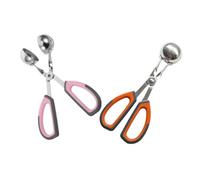 FUNNETOYU 2pcs Meatball Maker Tool with Non Stick Meat Baller Tongs Slip Handles for Formed Meatballs Saving Kitchen Gadget for Family Gatherings and Holiday Cooking